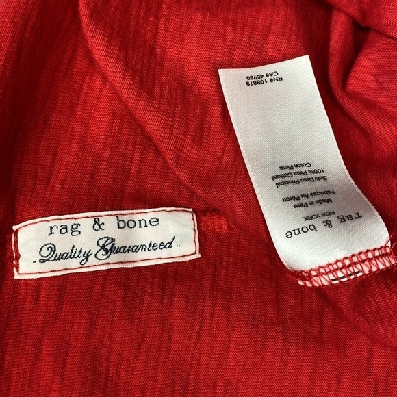 Rag & Bone Red Top - Picture 9 of 10
